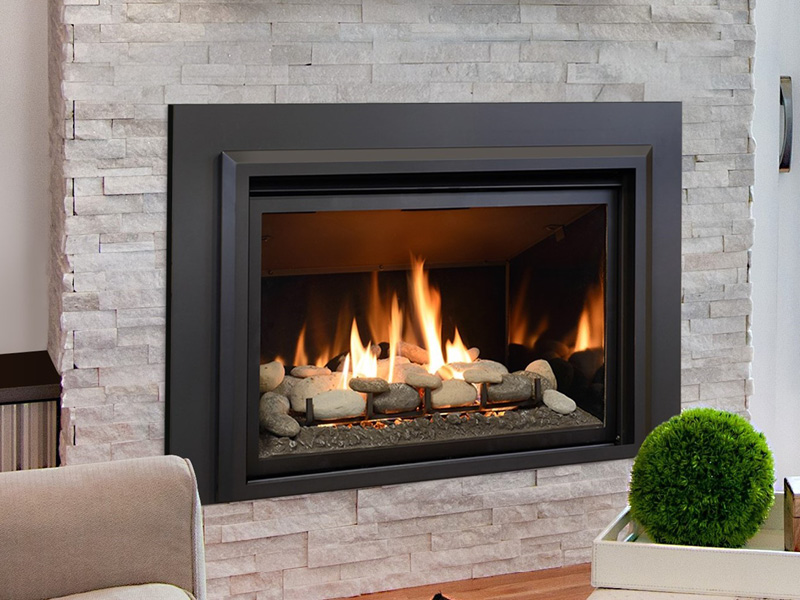 gas fire installation