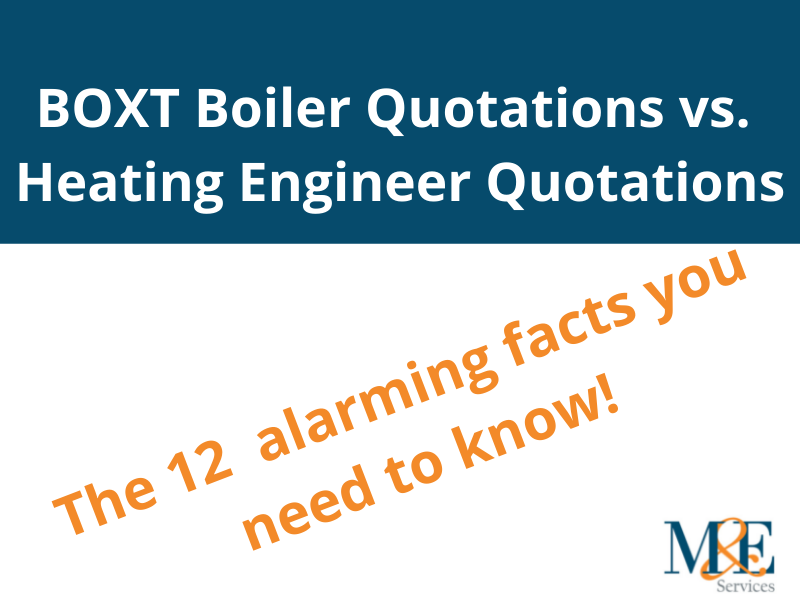 BOXT Boiler Quotations vs Heating Engineer Quotations
