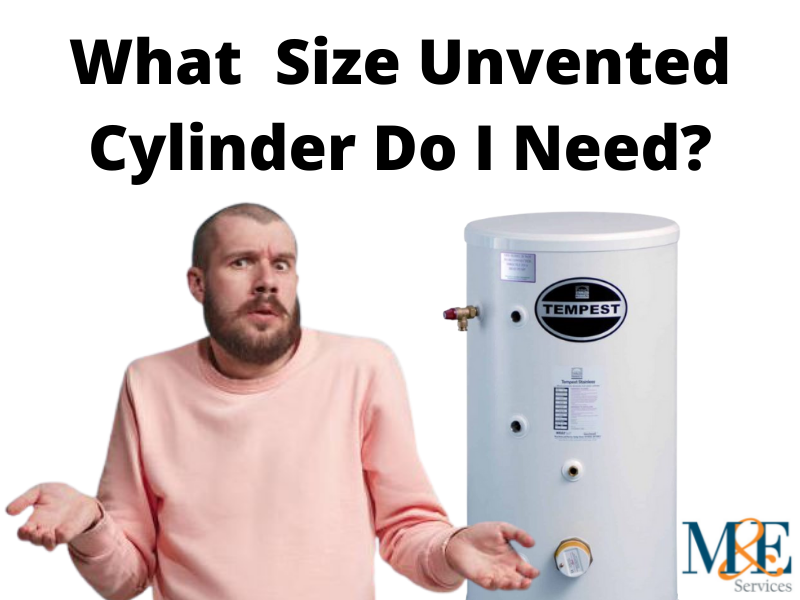 What Size Megaflo/What Size Unvented Cylinder Do I Need?